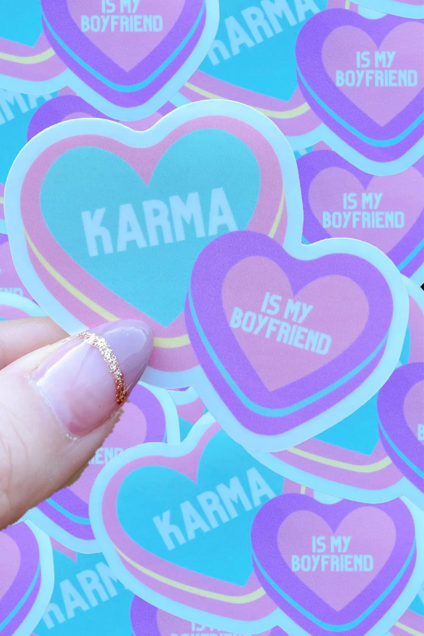 Karma is My Boyfriend Sticker