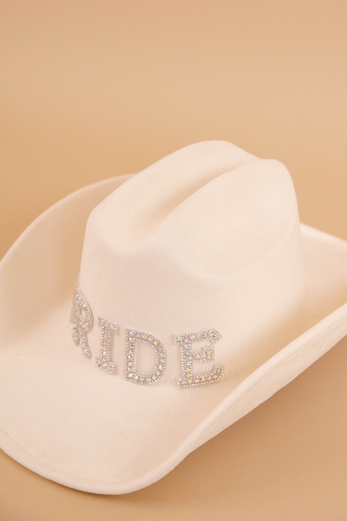 Rhinestone Bride Western Hat- Bride Cowgirl Hat- Bling Bride Hat