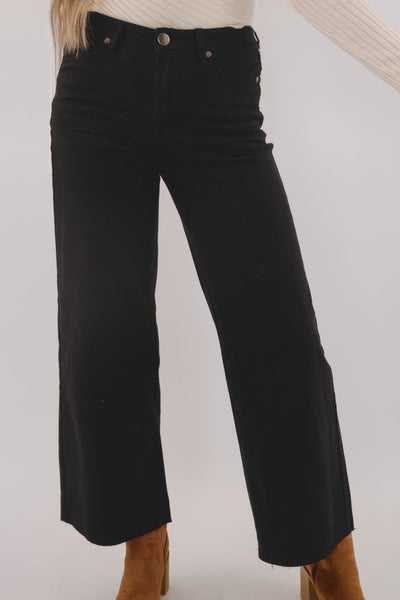 In Deep Thought Denim-Black