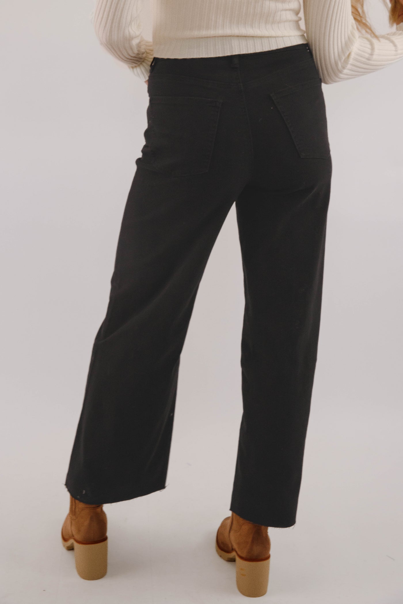 In Deep Thought Denim-Black