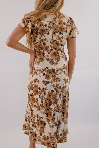 Starting To See Midi Dress
