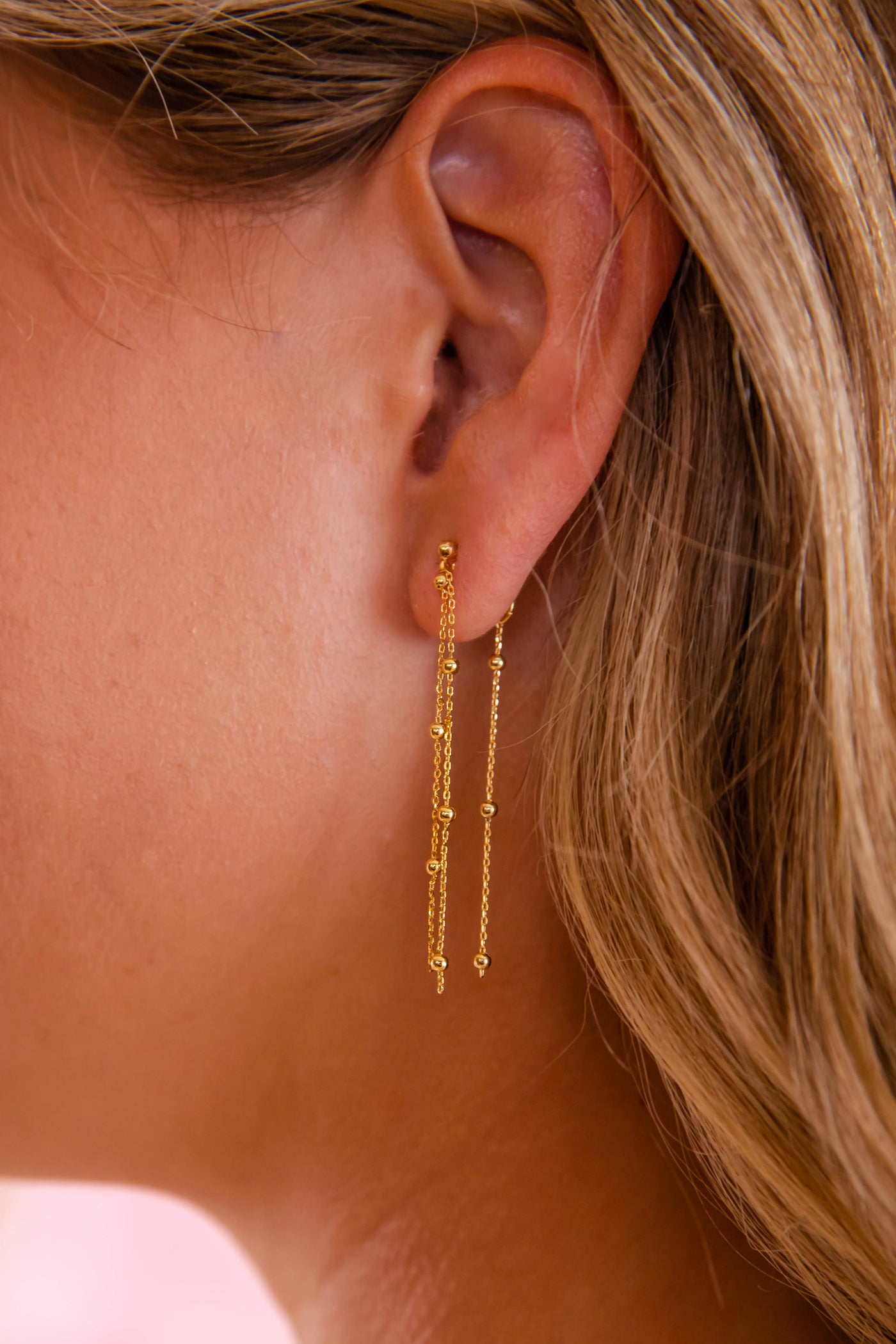 Seeing Double Drop Earrings