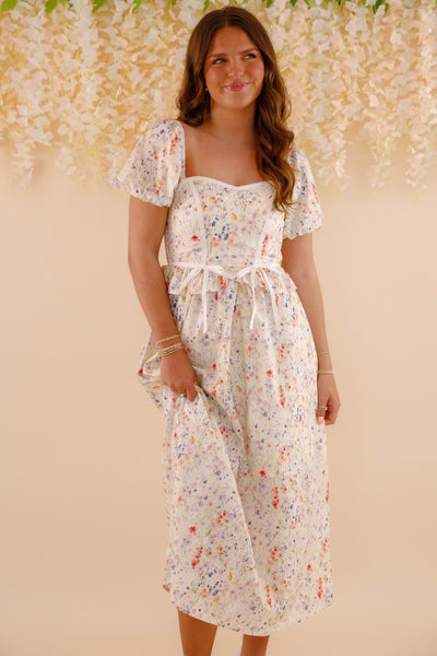 Hear My Story Midi Dress