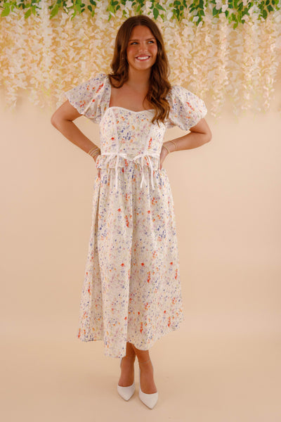 Hear My Story Midi Dress