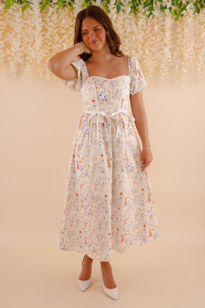 Hear My Story Midi Dress