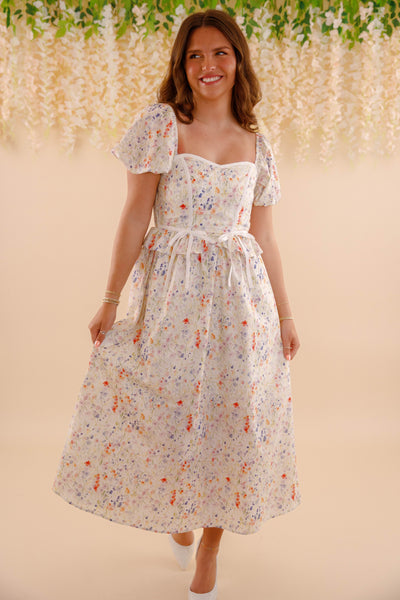 Hear My Story Midi Dress