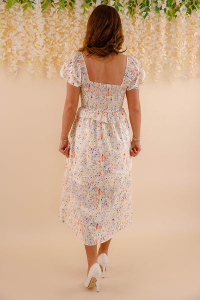 Hear My Story Midi Dress