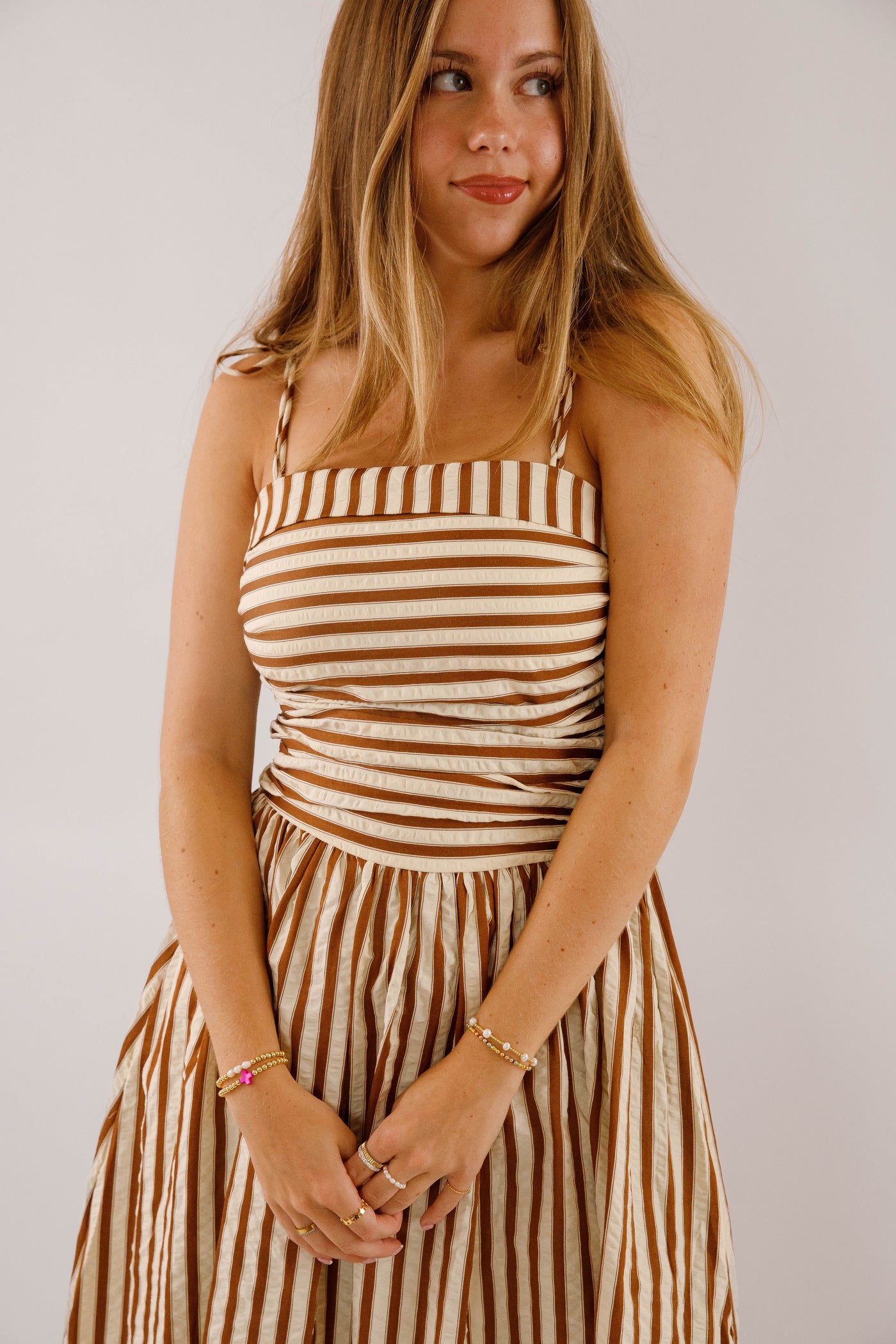 A Twist On Time Midi Dress