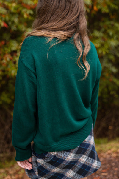 Oversized Knit Bear Sweater- Women's Teddy Bear NYC Sweater