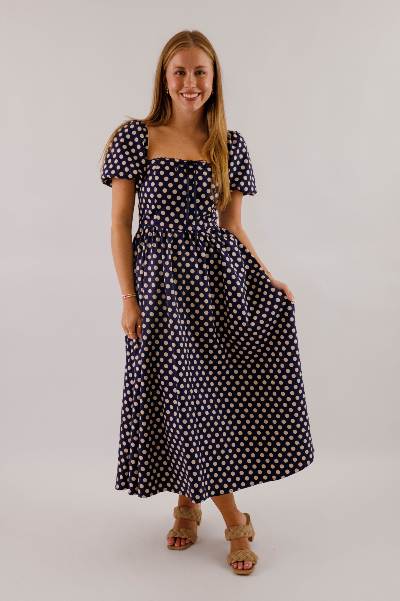 Paris In the Fall Midi Dress