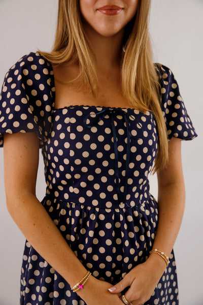 Paris In the Fall Midi Dress