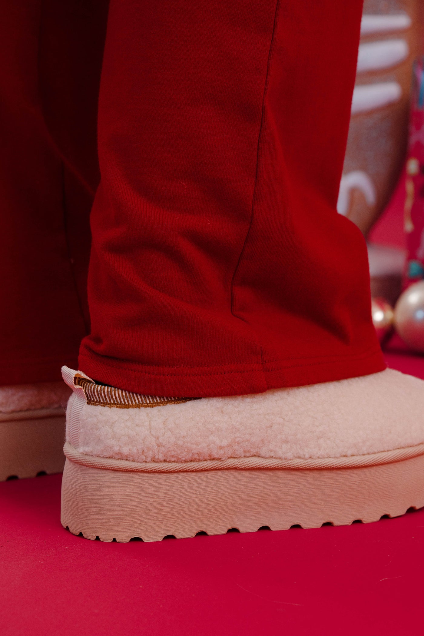 Sherpa Platform Slippers- Sherpa Platform Shoes