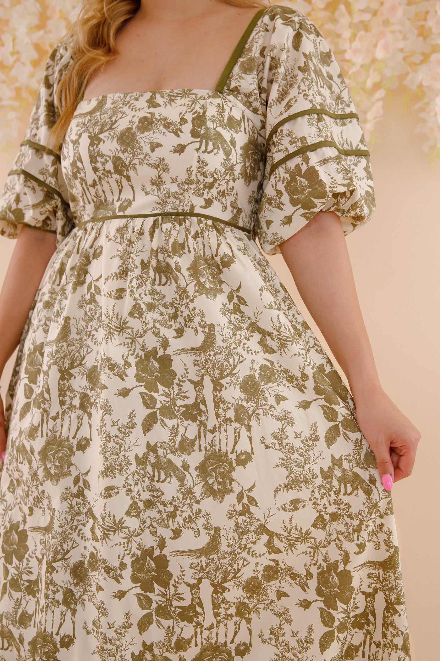Follow Your Instincts Maxi Dress-Olive