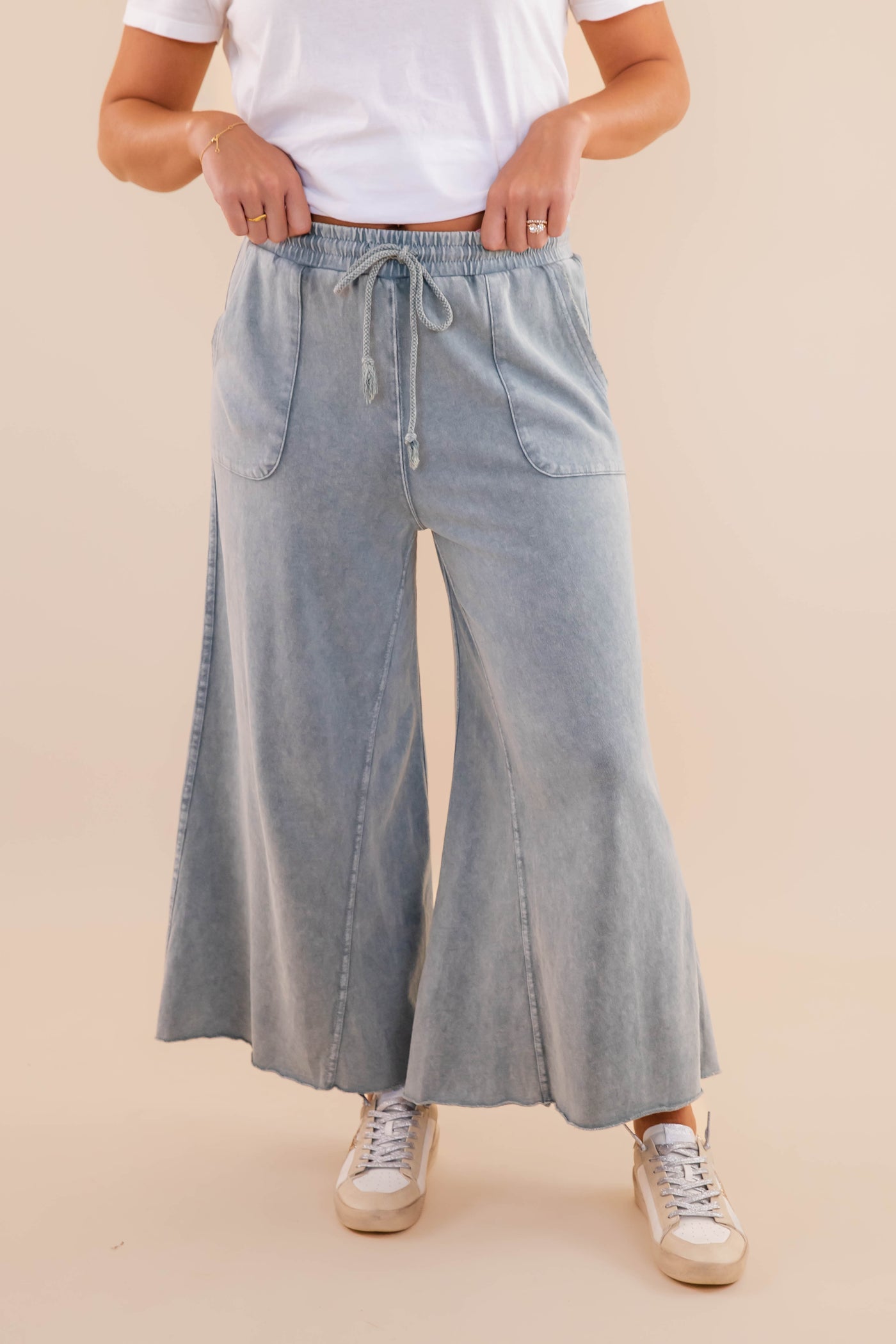 I Know A Place Pants-Grey