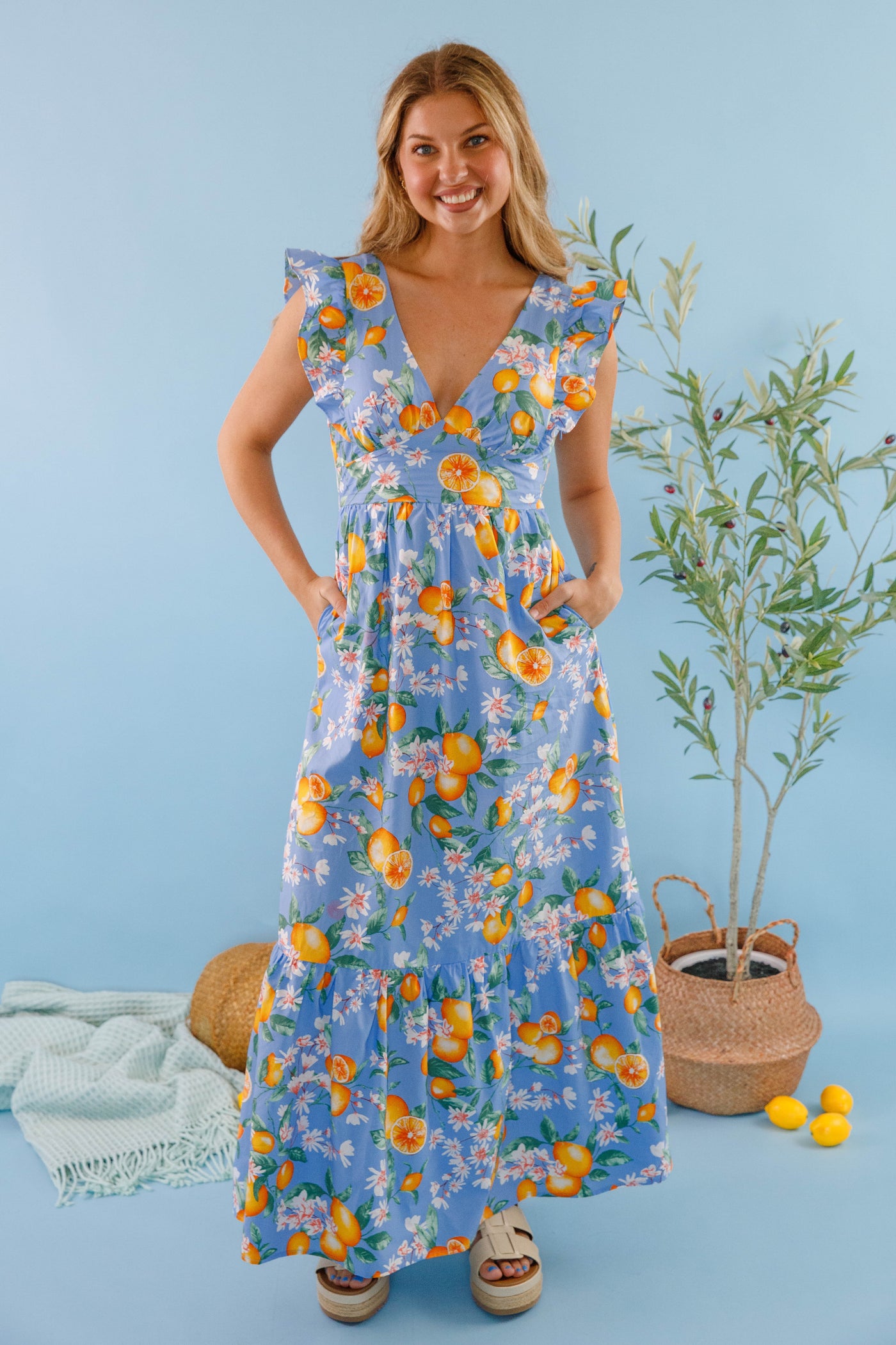 Brunch By the Beach Maxi Dress