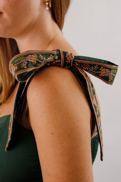 A Feeling of Gratitude Maxi Dress-Hunter Green