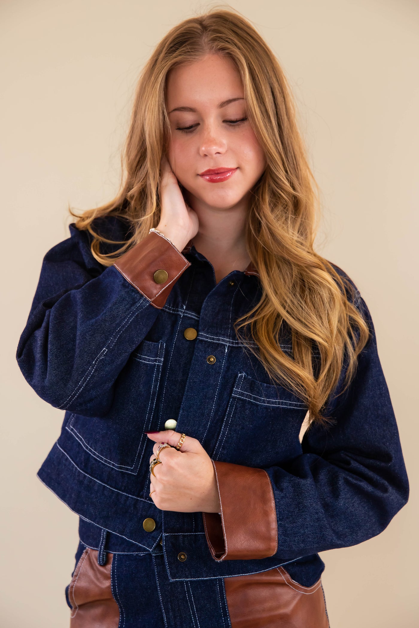 What I Came For Denim Jacket