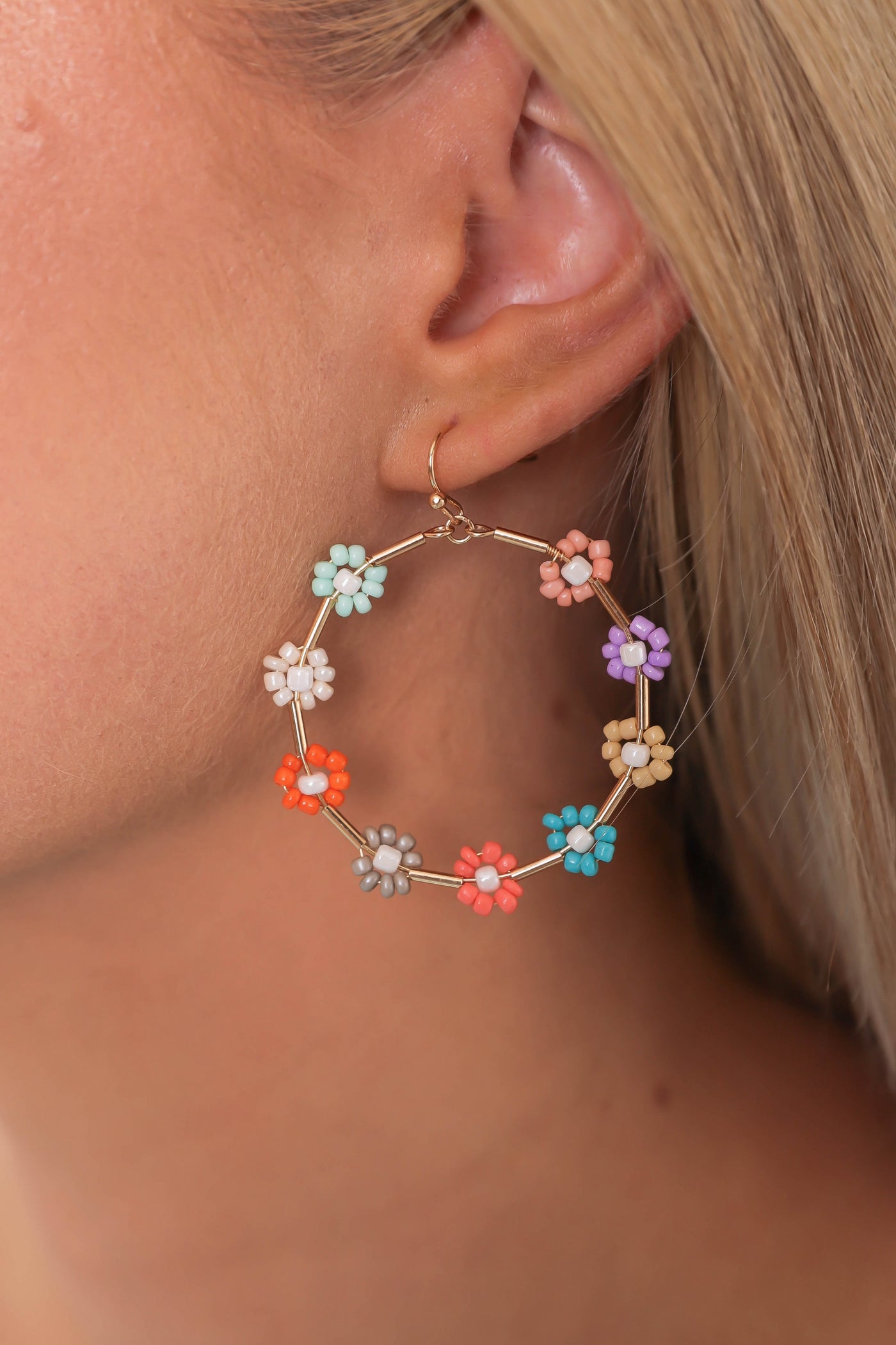 Girl Power Hoop Earrings