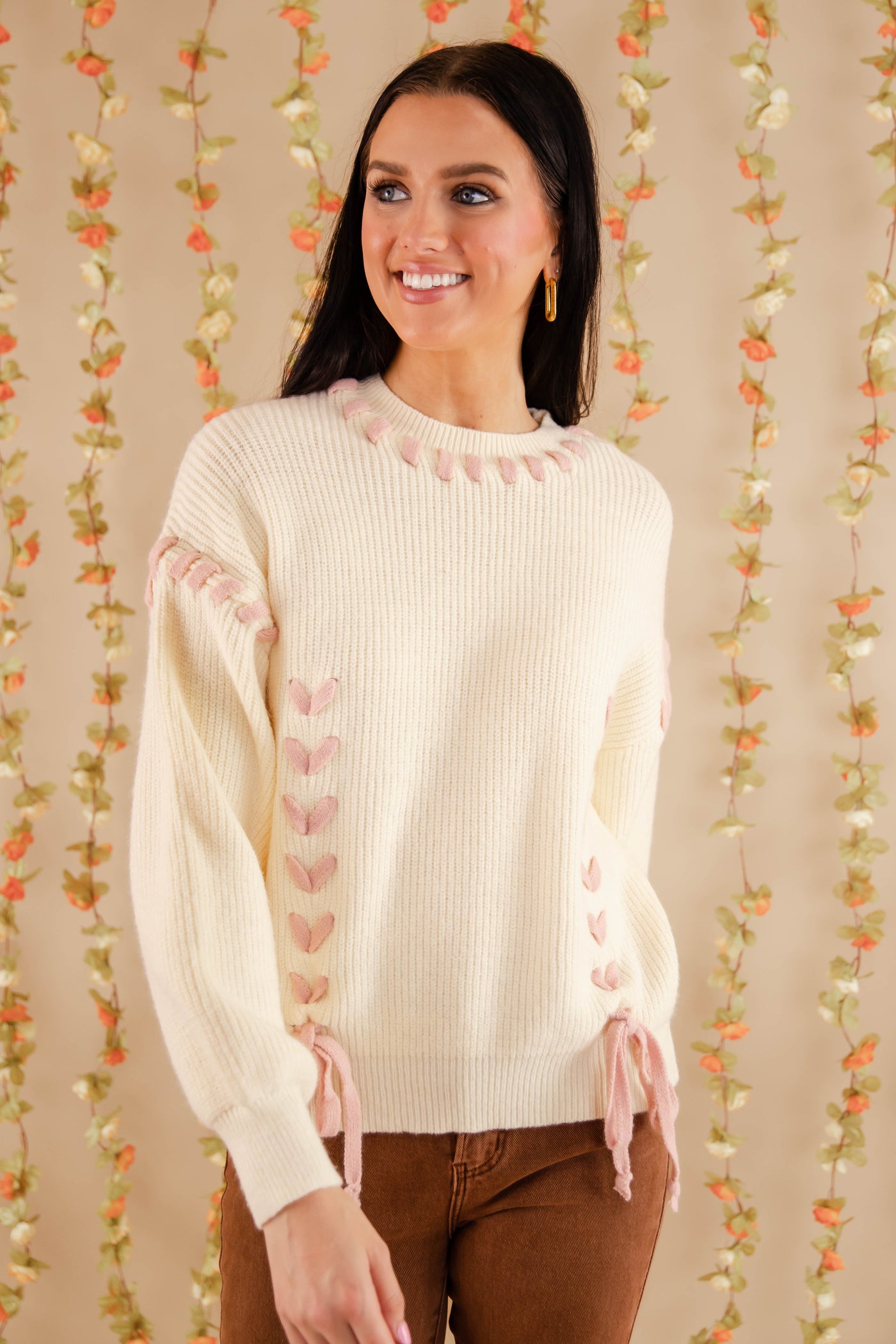 Moment In Time Sweater-Ivory