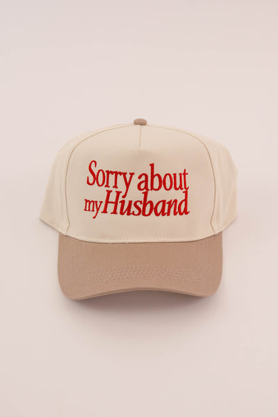 Sorry about my Husband Cap