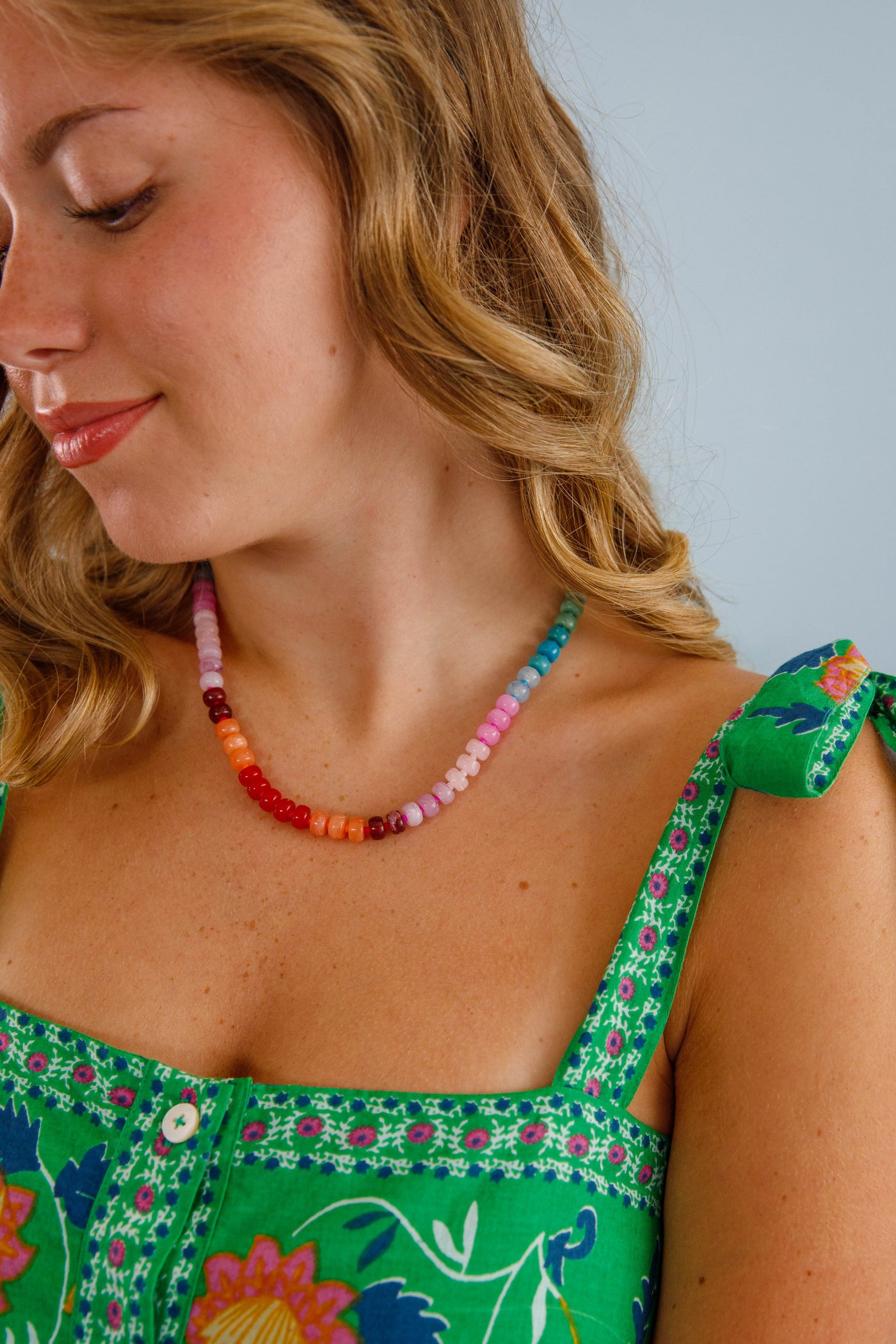 Go Your Own Way Beaded Necklace