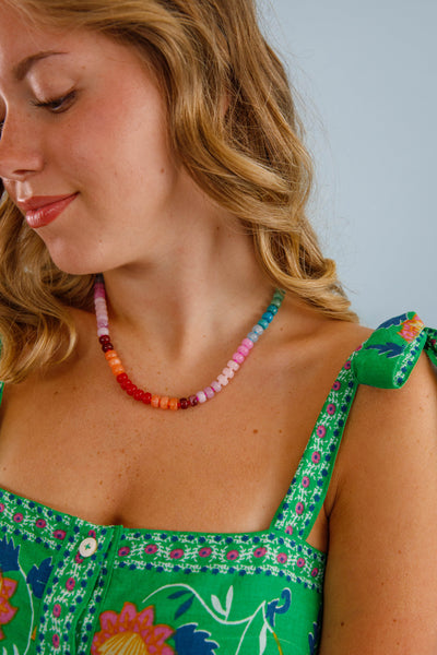 Go Your Own Way Beaded Necklace