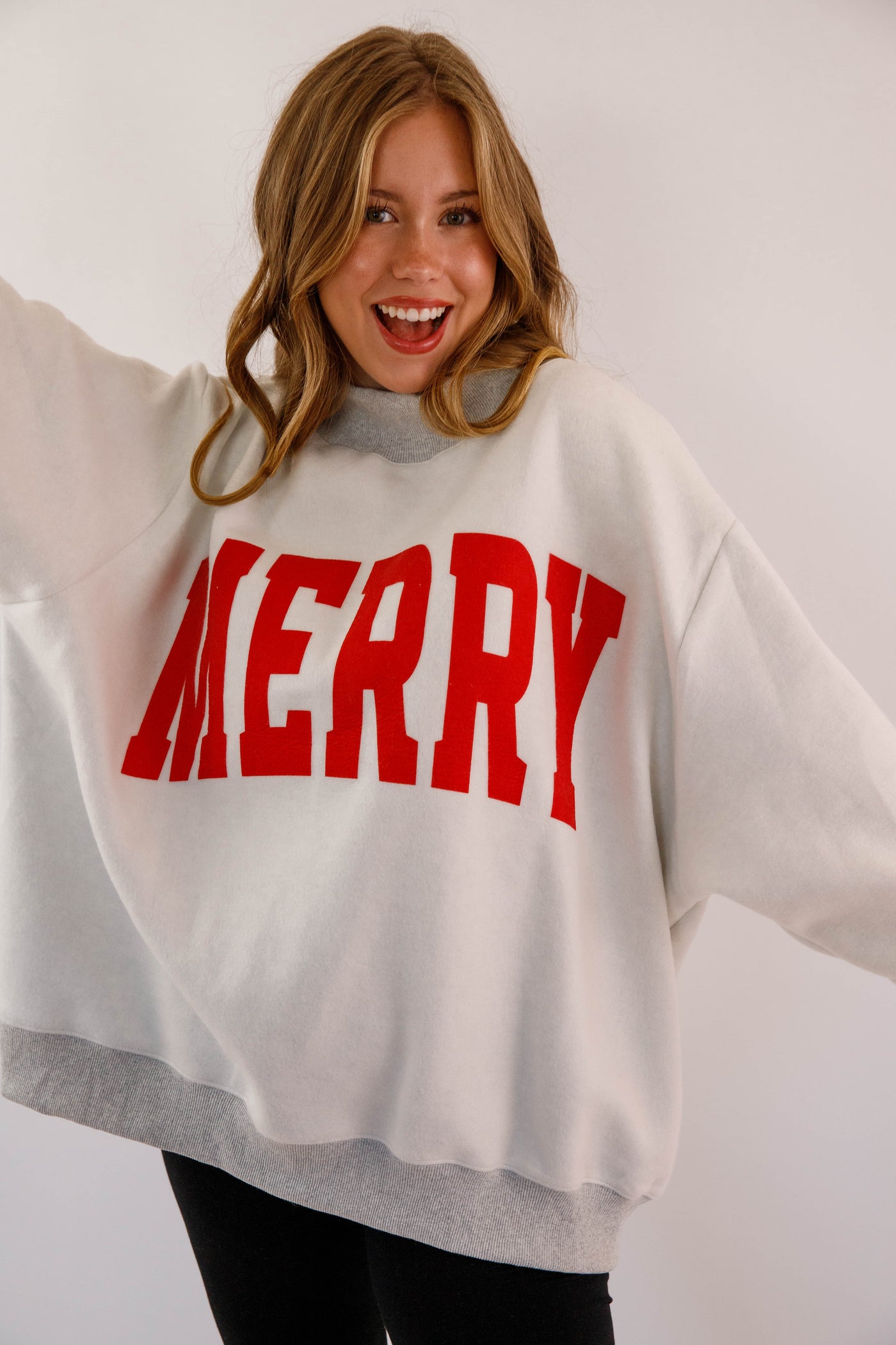 Grinchy and Merry Reversible Pullover