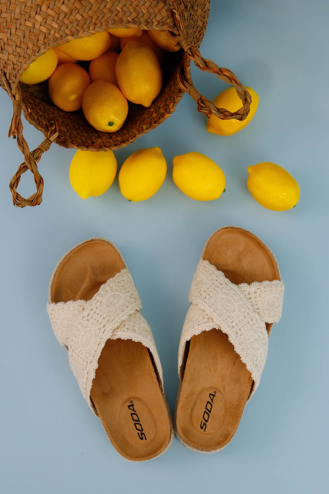 Woven Espadrille Platform Sandals- Women's Summer Shoes