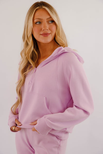All The Energy Hoodie-Lilac