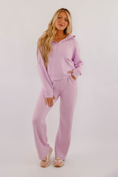 All The Energy Hoodie-Lilac