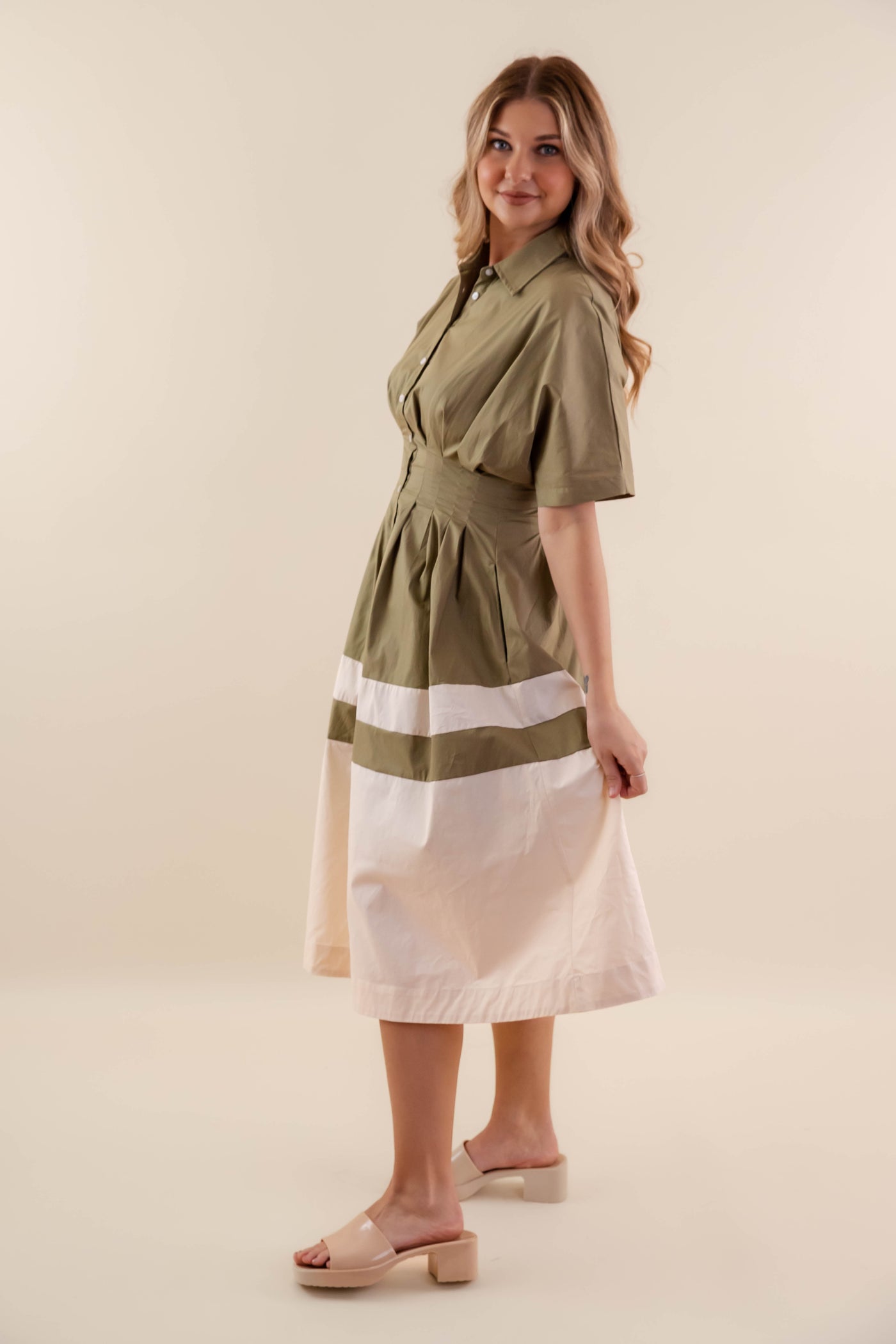 A Resilient Nature Midi Dress