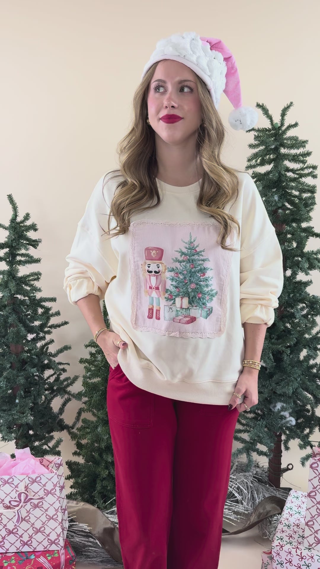 A Nostalgic Christmas Memory Pullover
