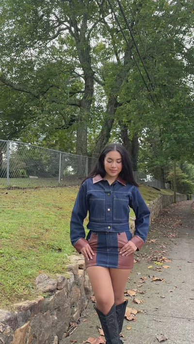 What I Came For Denim Jacket