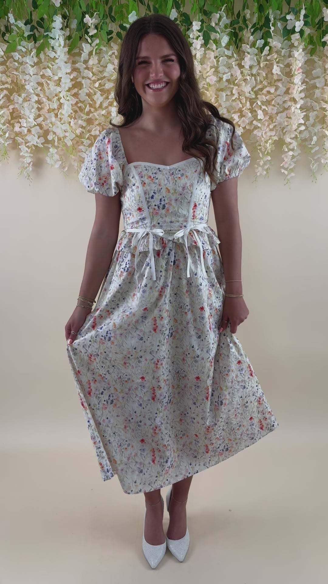 Hear My Story Midi Dress