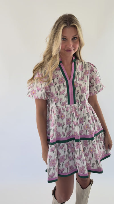 RESTOCK: Gentle On My Mind Dress-Purple