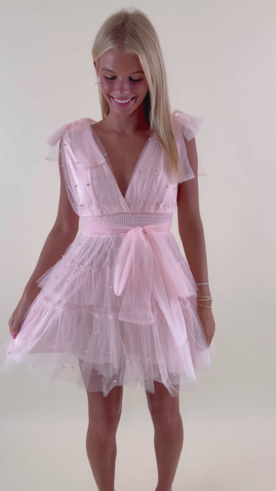 Until Then Pearl Tulle Dress