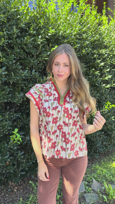 Gentle On My Mind Blouse