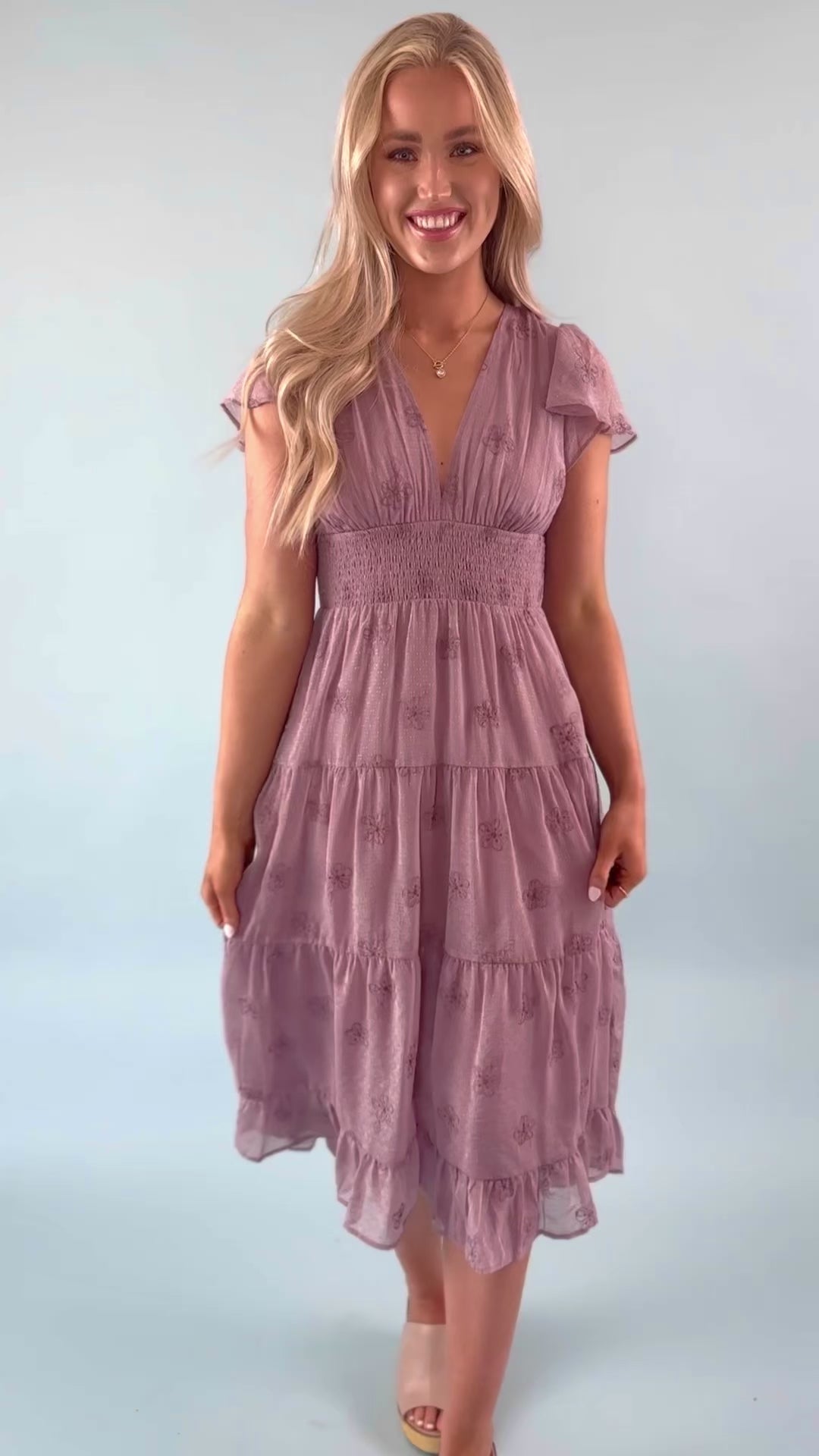 In The Meadows Midi Dress