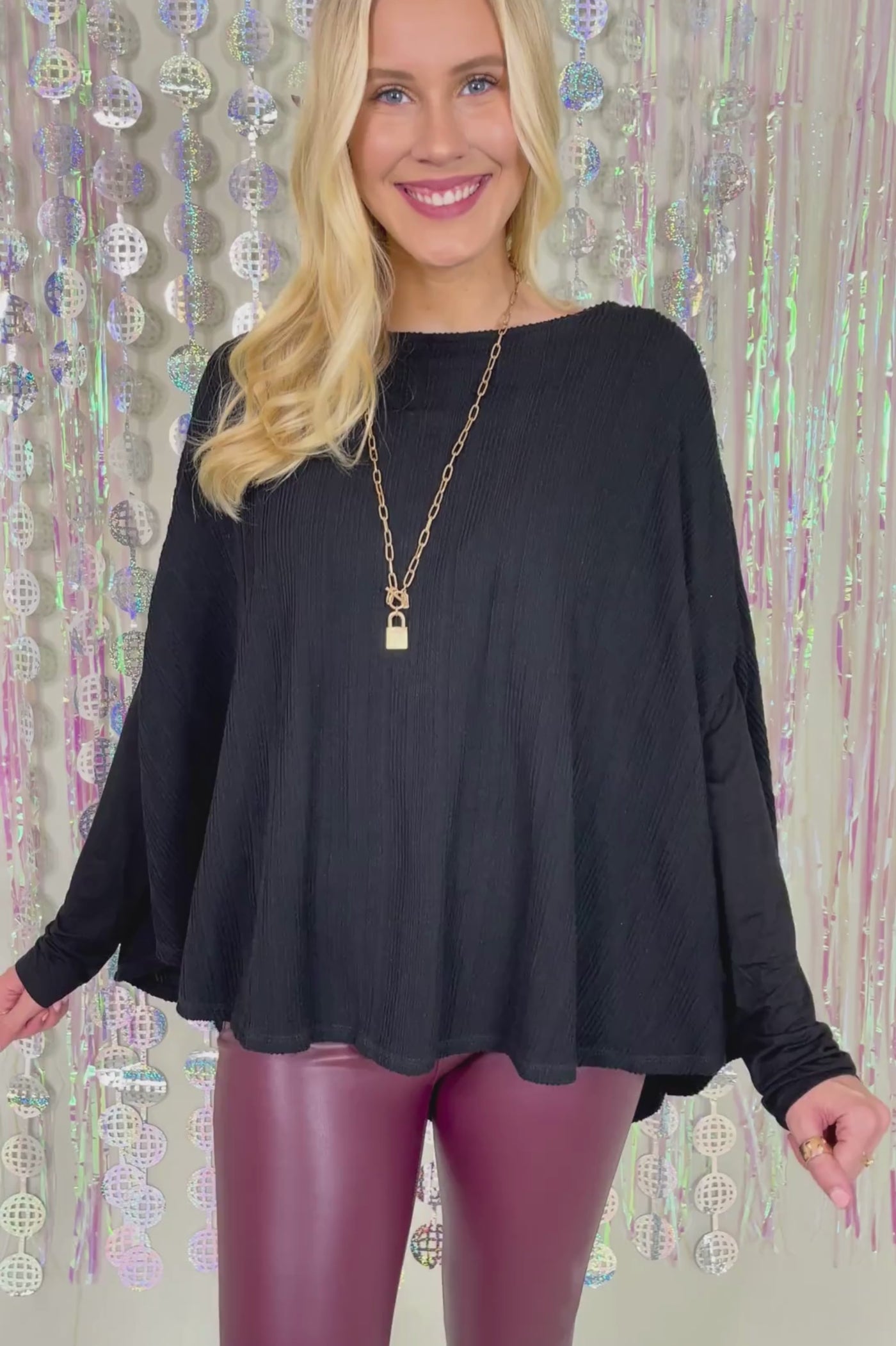 Fireside Chic Poncho