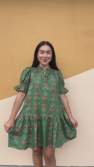 What I Imagined Dress-Burgundy