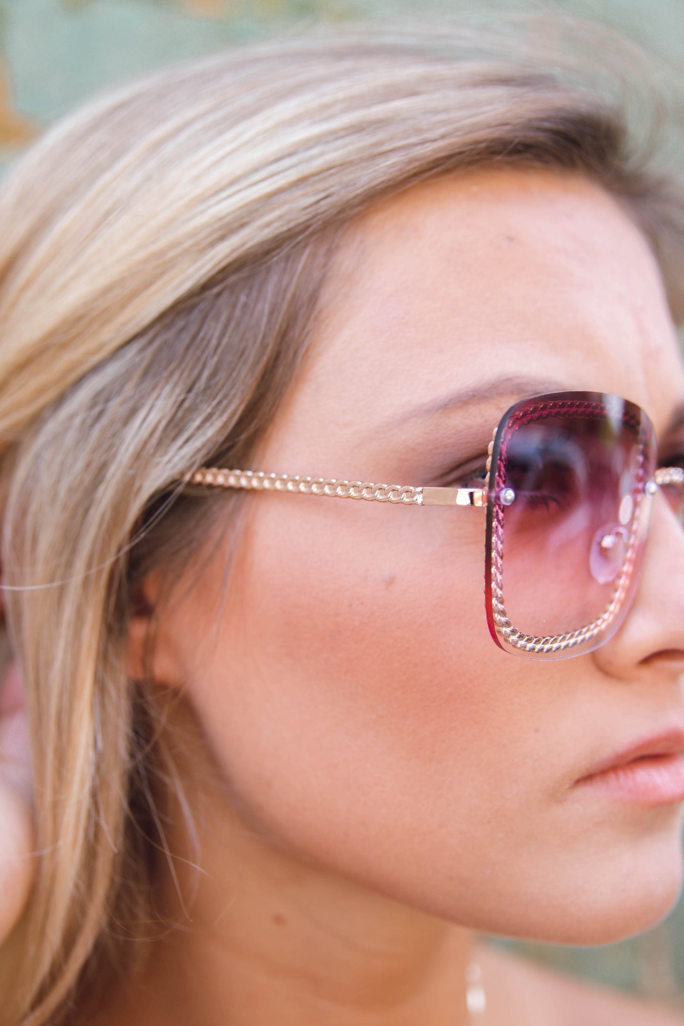 Take A Drive Sunglasses-Berry