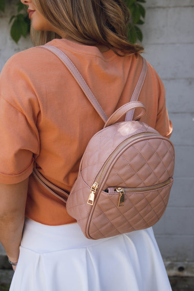Lead The Way Backpack-Blush