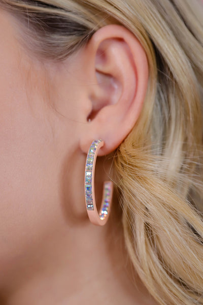I'm Still Bejeweled Earrings-Peach